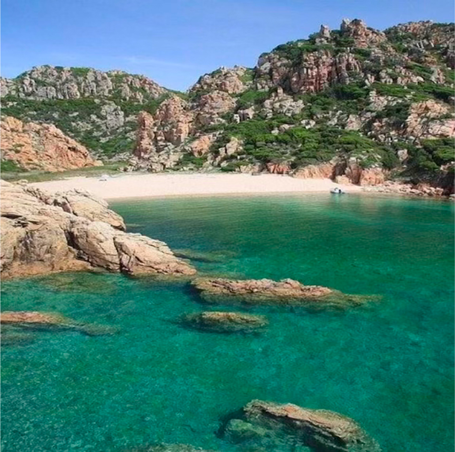 Costa Paradiso from Castelsardo hotel